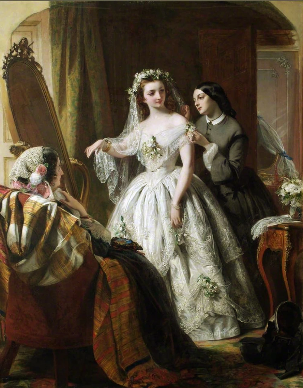 La sposa, 1856 - Museo di Croydon